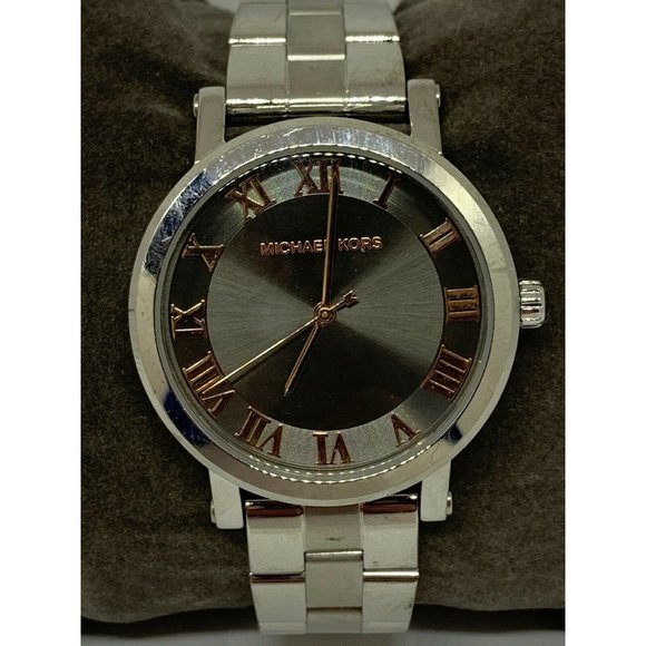 Michael Kors MK3559 Norie Womens Silver Analog Gra main image 7